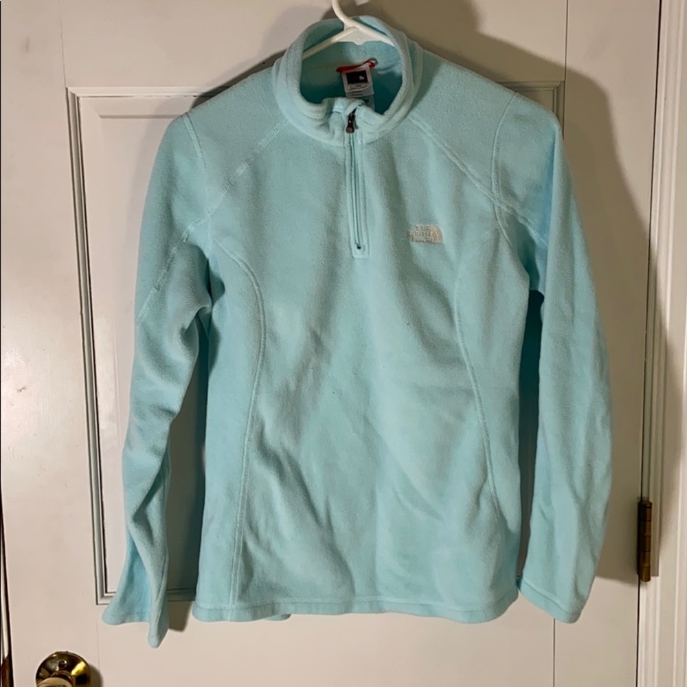 North Face fleece 1/4 zip